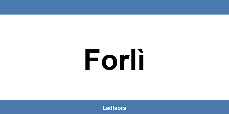 Lidl Filialen und Öffnungszeiten in Forlì