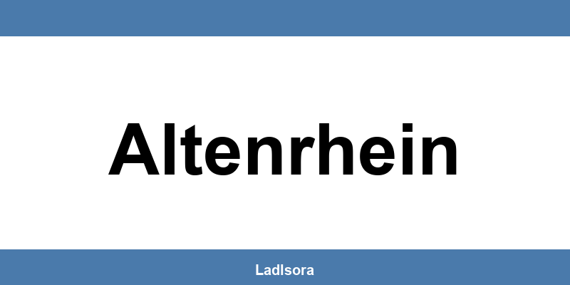 Lidl Filialen und Öffnungszeiten in Altenrhein