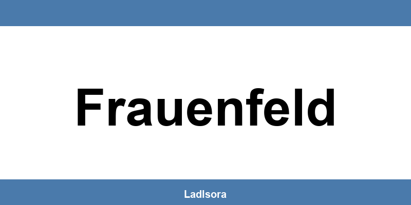 Lidl Filialen und Öffnungszeiten in Frauenfeld